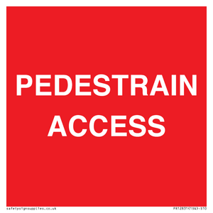 PEDESTRAIN ACCESS